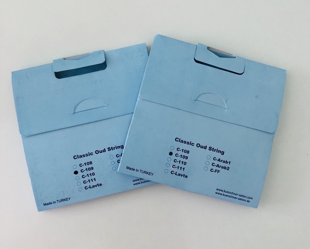 PREMIUM CARBON PVF STRINGS SET FOR TURKISH OUD KURSCHNER QUALİTY BOX 2 PACK