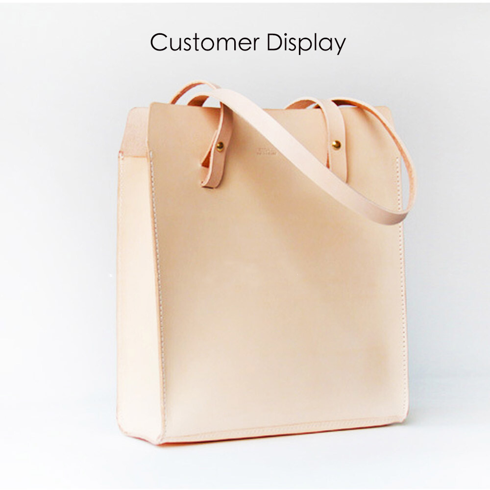 Full Grain Vegetable Tanned Tooling Leather craft Natural cowhide 3~4.0mm thick