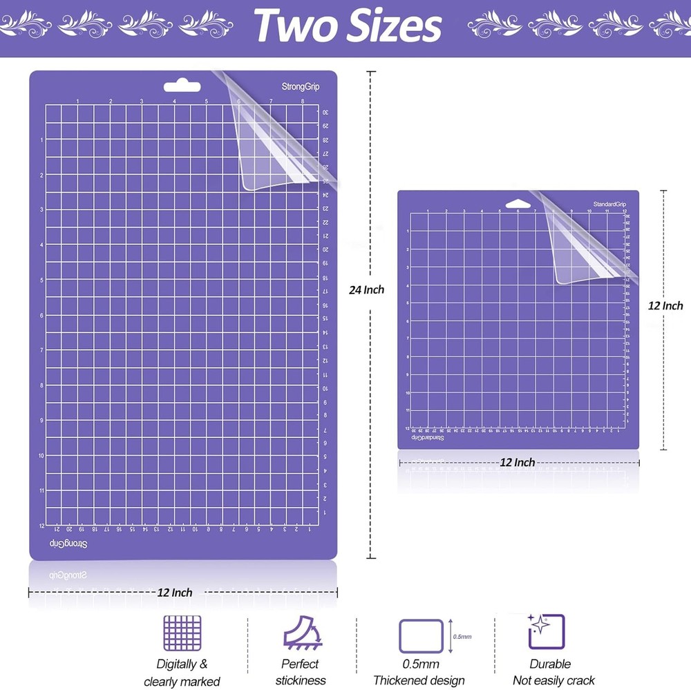 6PCS Cutting Mats Compitable with Explore Air 2/Air/One/Maker 3/Maker 3PCS