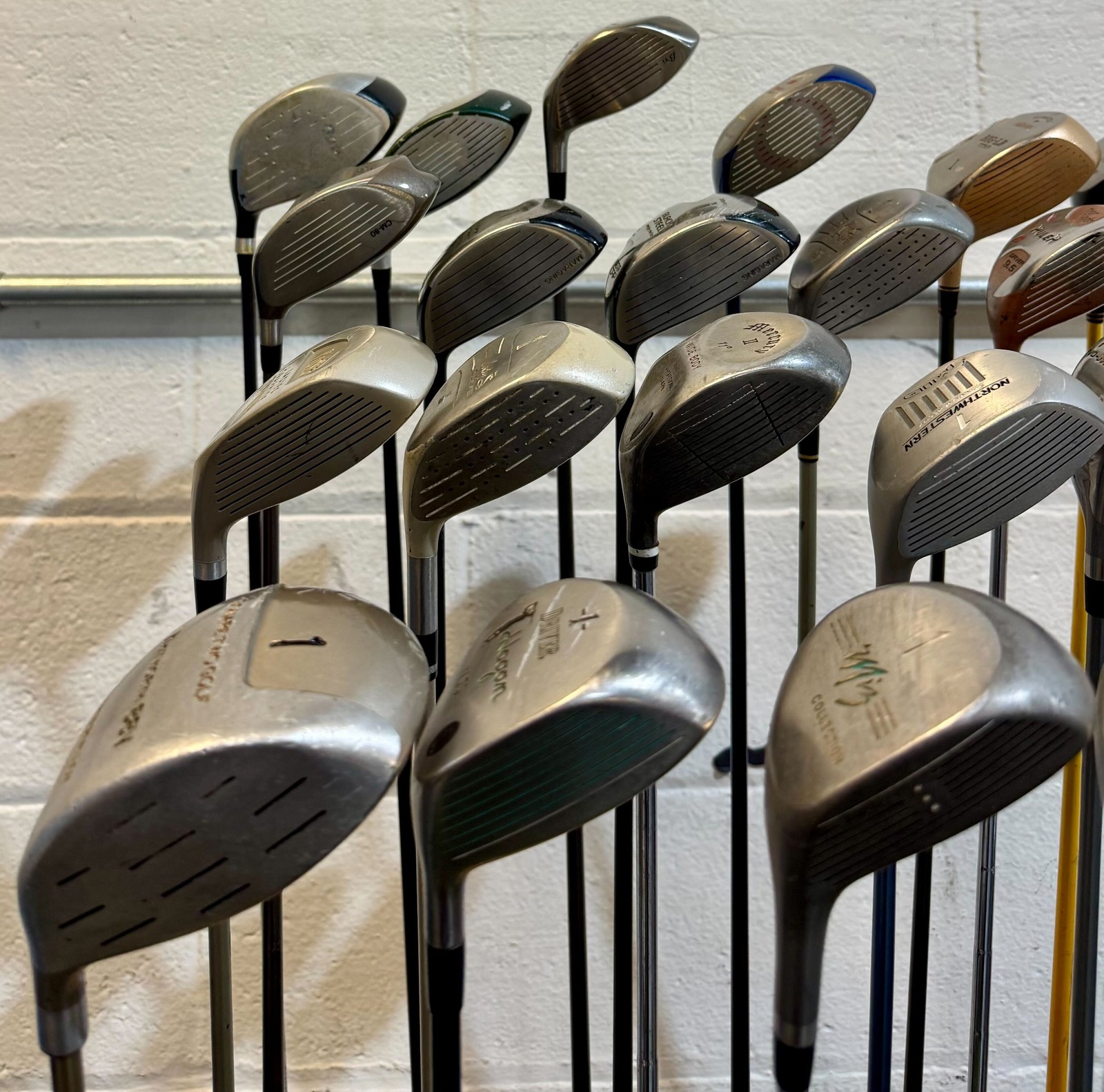 Wholesale Lot of 35 Golf Clubs - Assorted Drivers - Mixed Flexes/Lofts/Lengths