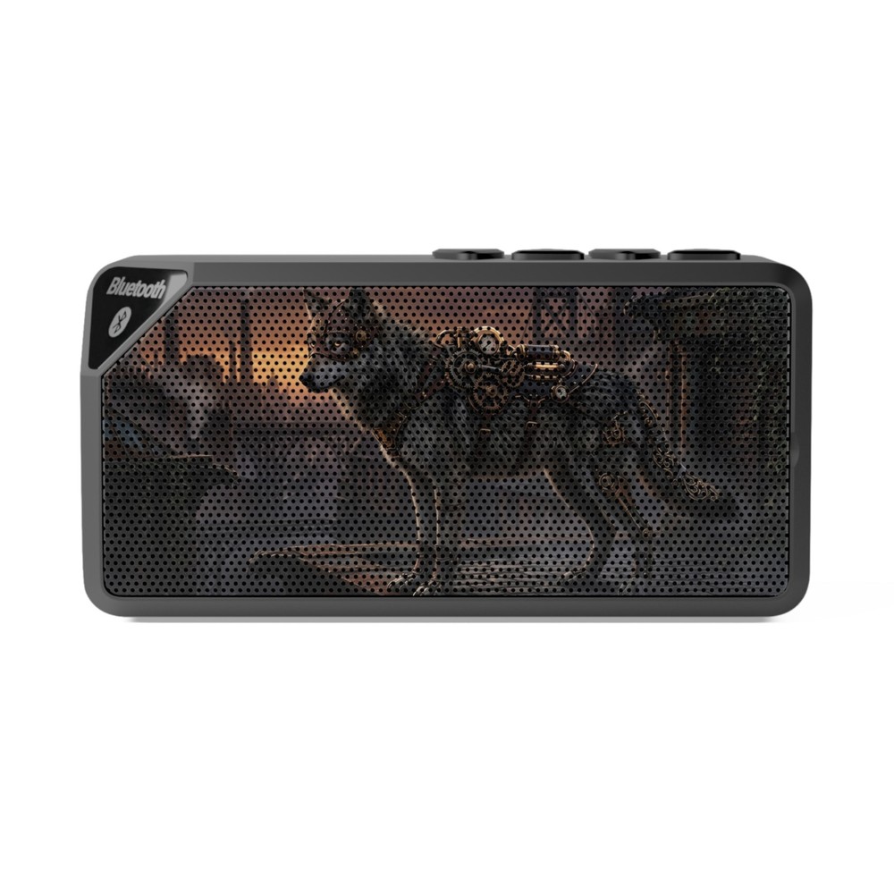 Wolf Pack Graphic Bluetooth Speaker | Portable Wireless Speaker