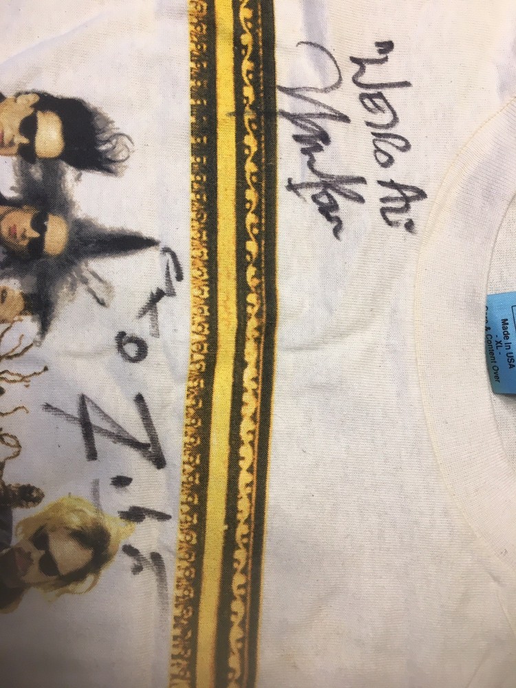 Autographed Wierd Al Yankovic Conert Tee