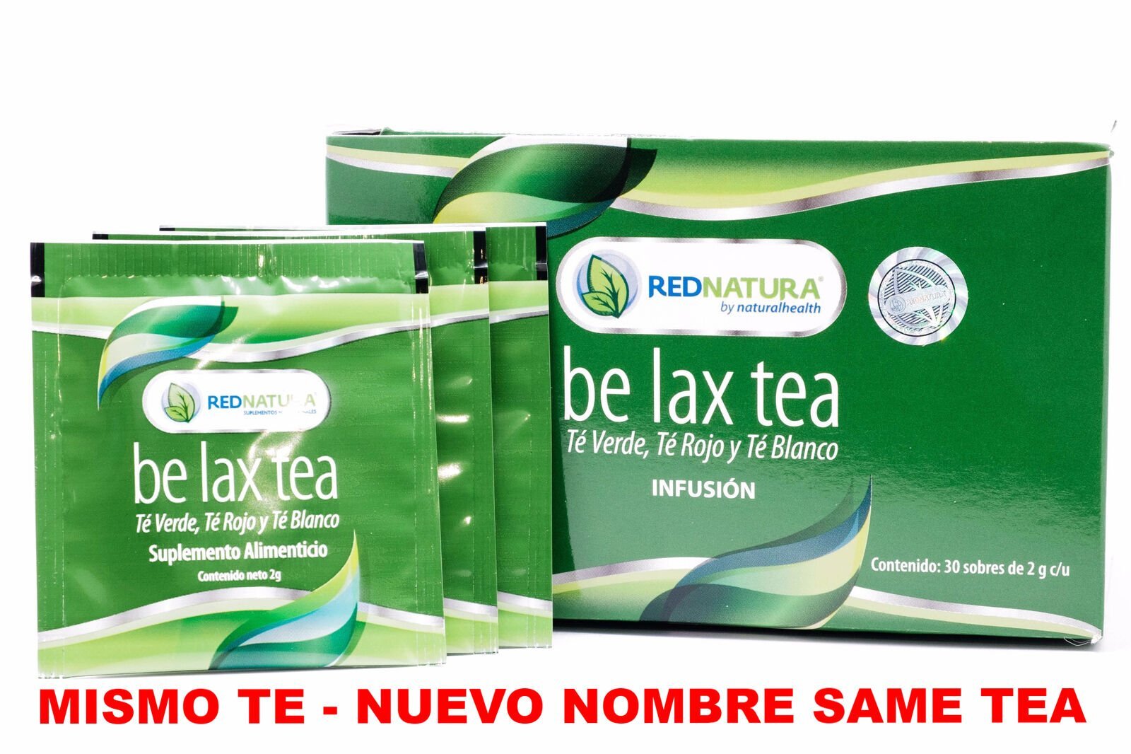 BE LAX TEA RedNatura Te BeLax 100% ORIGINAL VENTRE TE 1 Month Supply para 30 DIA