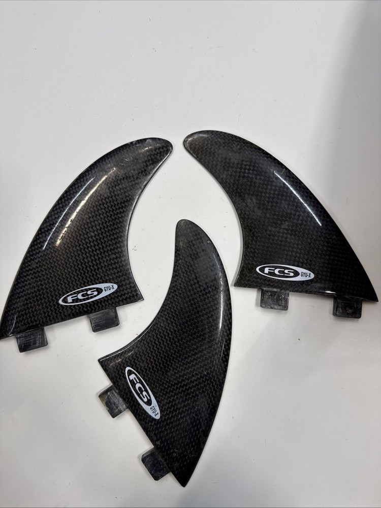 FCS GYU-X Tri Fin Carbon Set