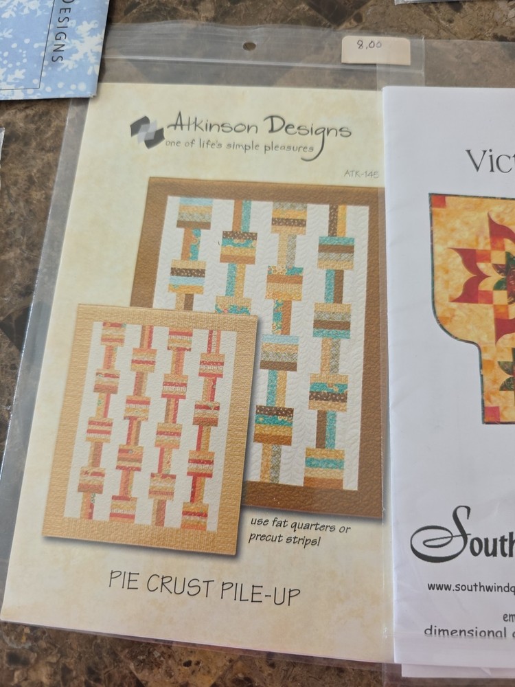 quilt pattern lot 9 See Photos