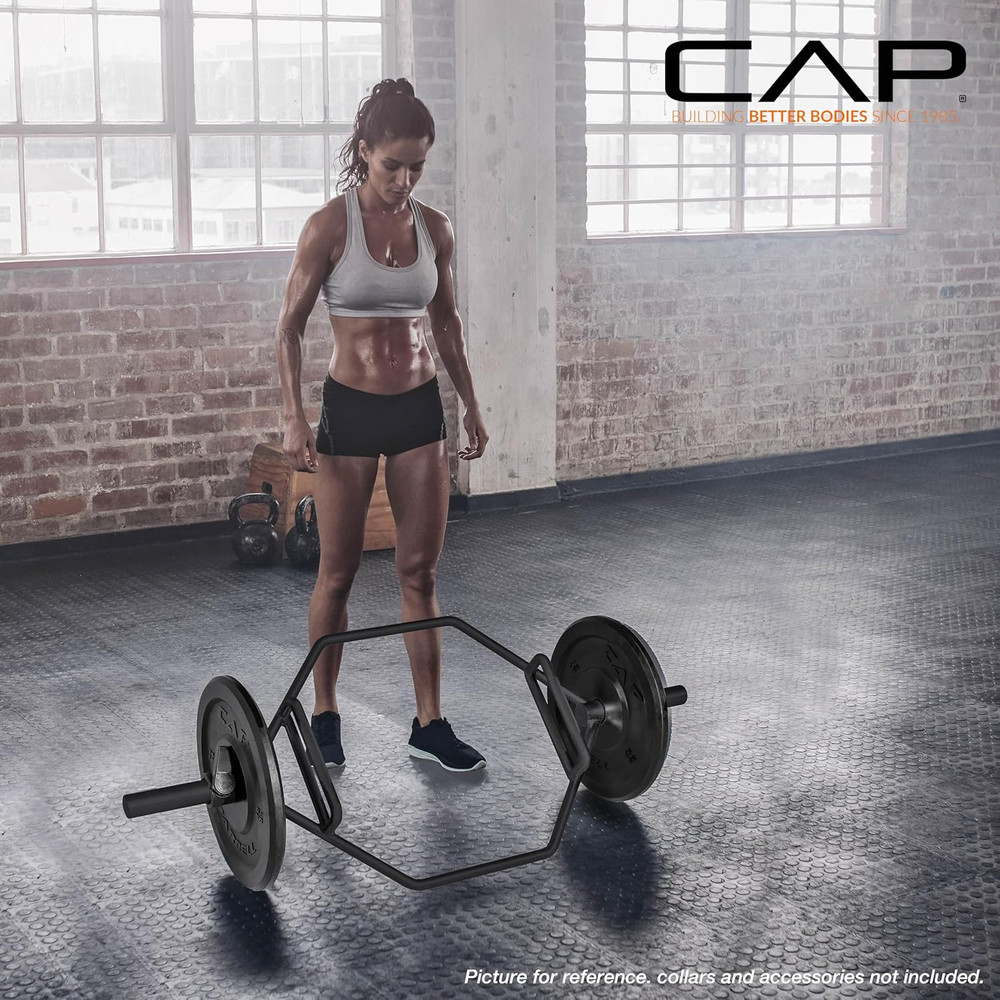 CAP Barbell Olympic Trap Bar | Multiple Grip Options