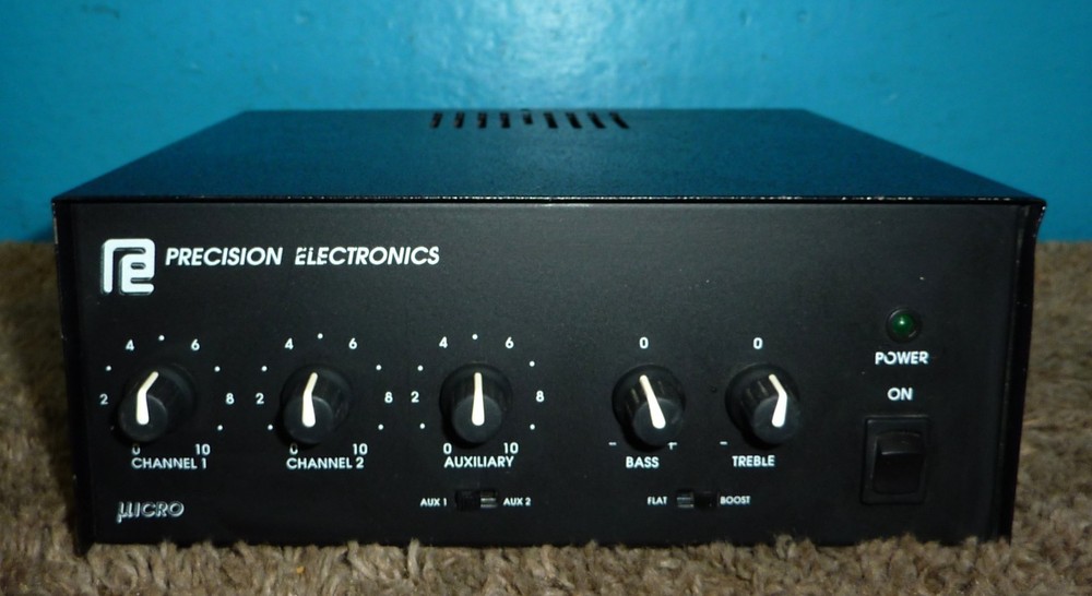 Precision Electronics Micro 30 3-Channel Mixer Amplifier Very Good Condition