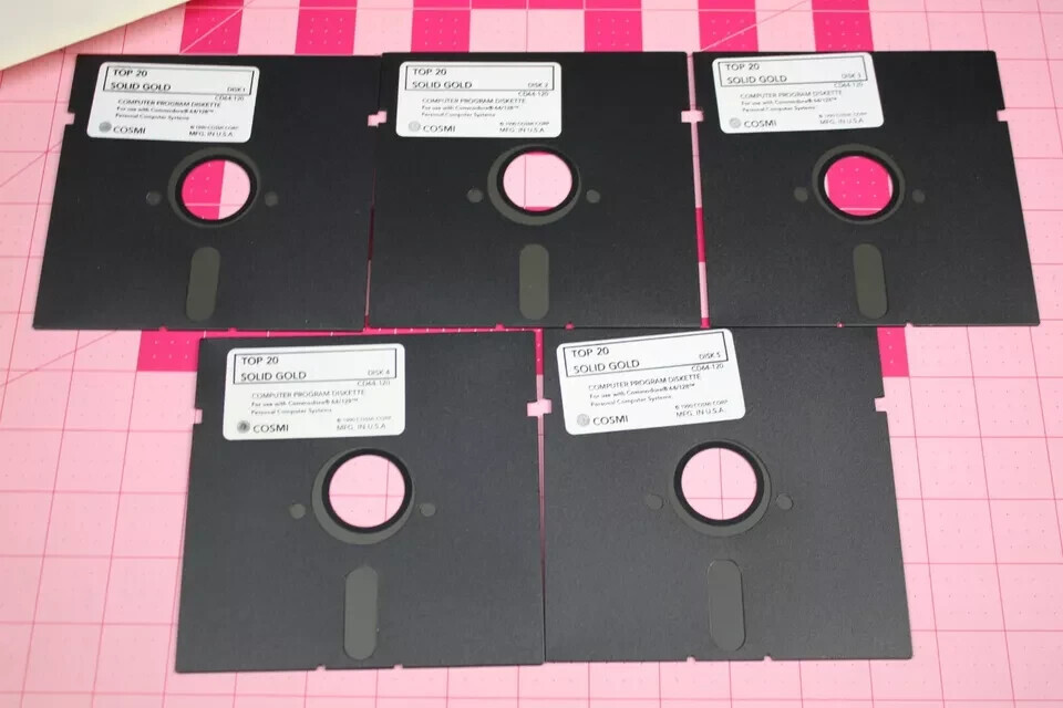 Top 20 Solid Gold Commodore 64 Big Box Set