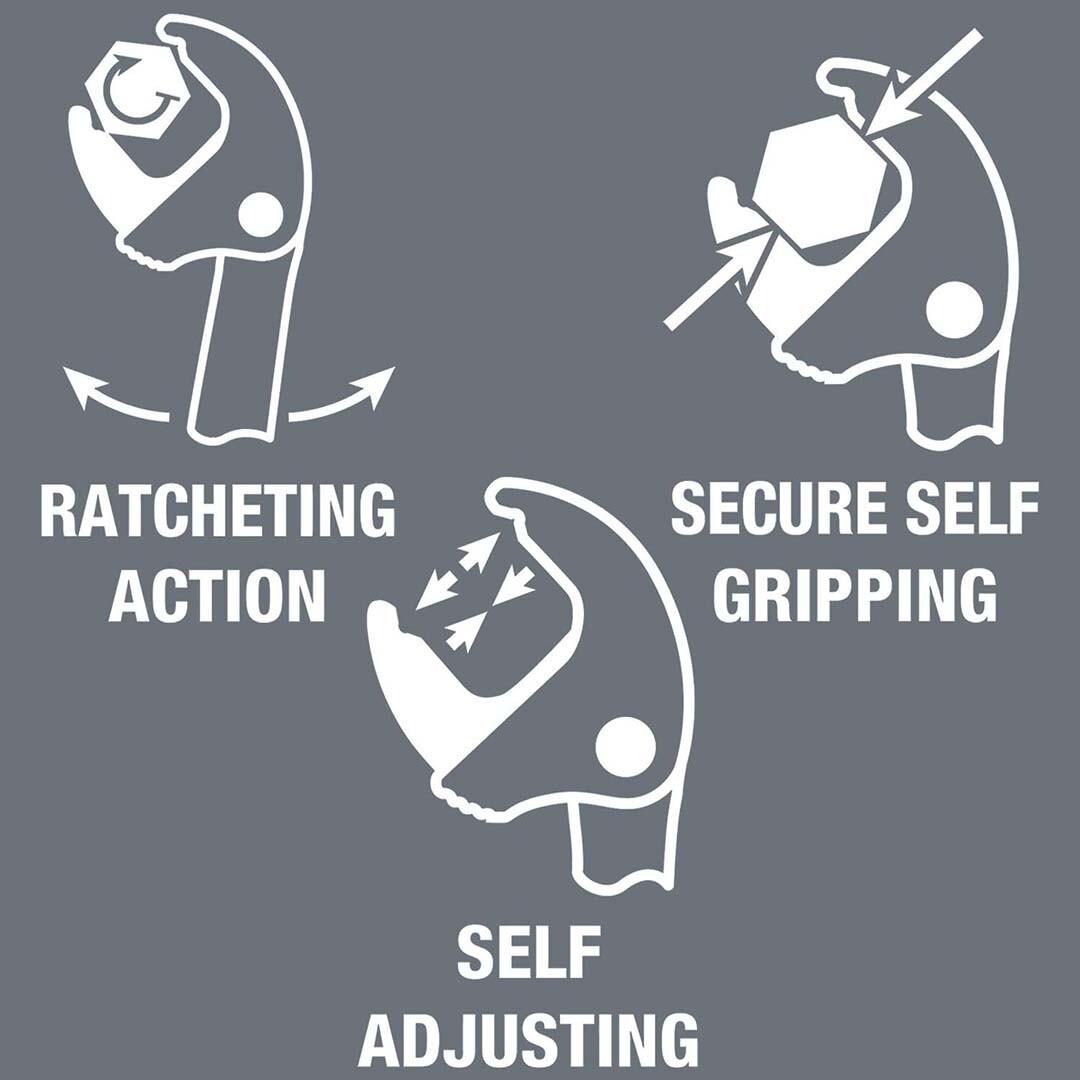 Wera 05020110001 Joker Self Setting 4 Wrench Set