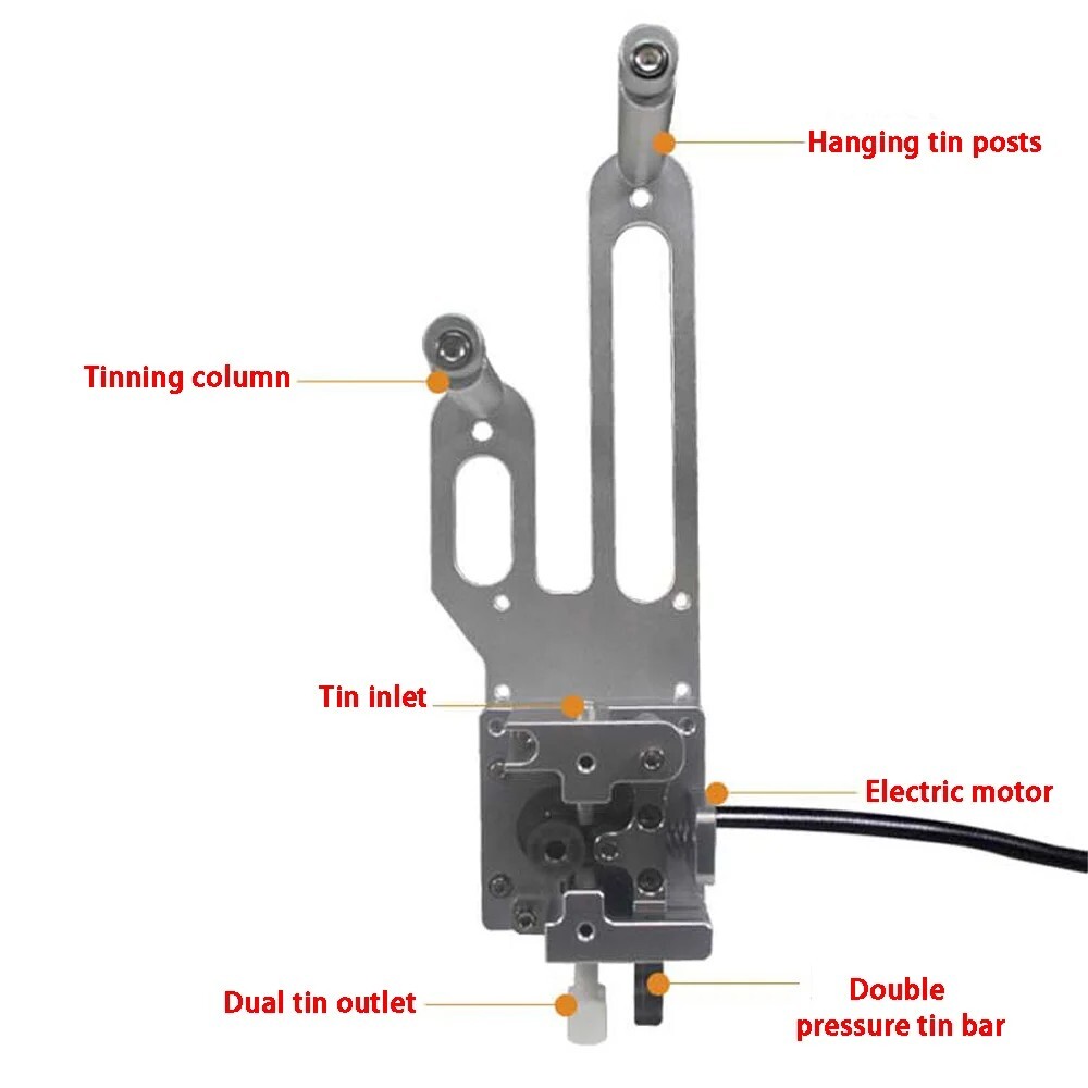 High-Quality Multifunctional Dual-Channel Auto Tin Feeder for Soldering Machine