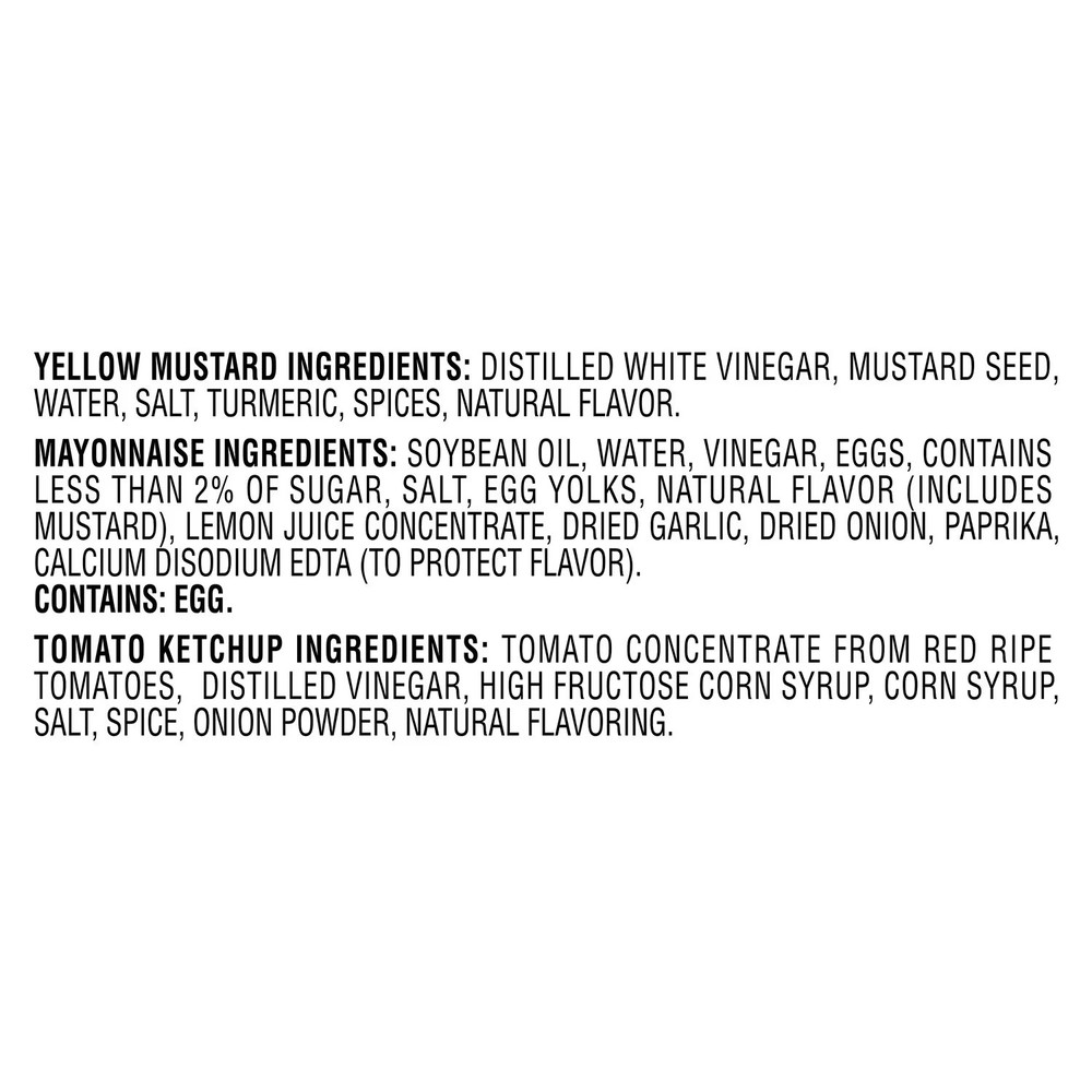 Heinz Classic Pack Condiments, 3 pk.