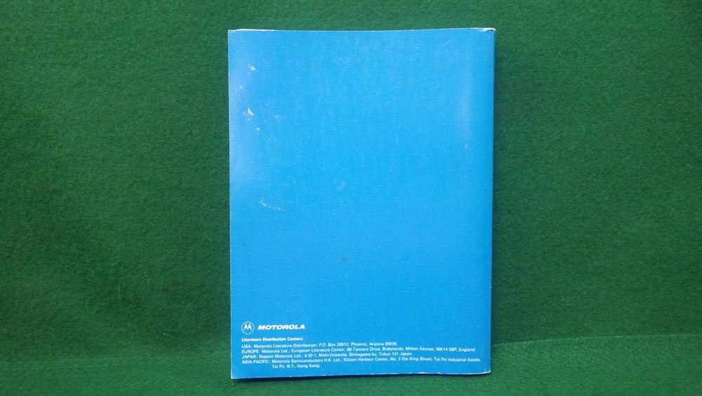 1991 Motorola CMOS Logic Data Manual/Handbook