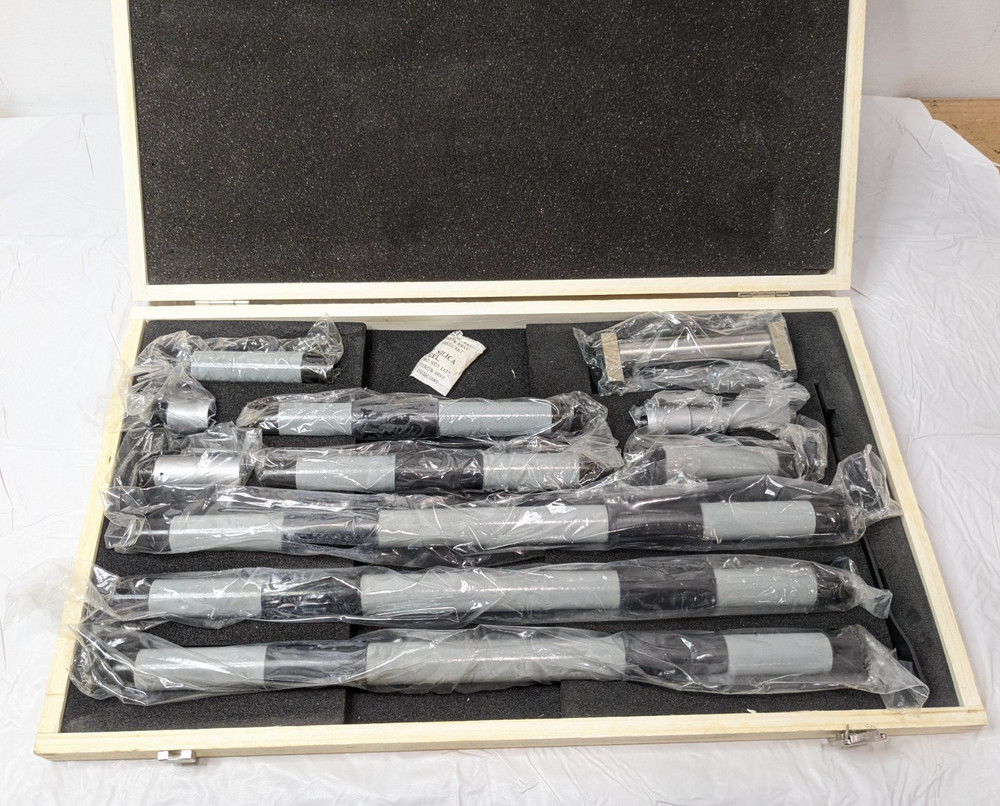 Fowler Inside Micrometer Set 4-80" Range 0.001" Grad 52-243-480-1