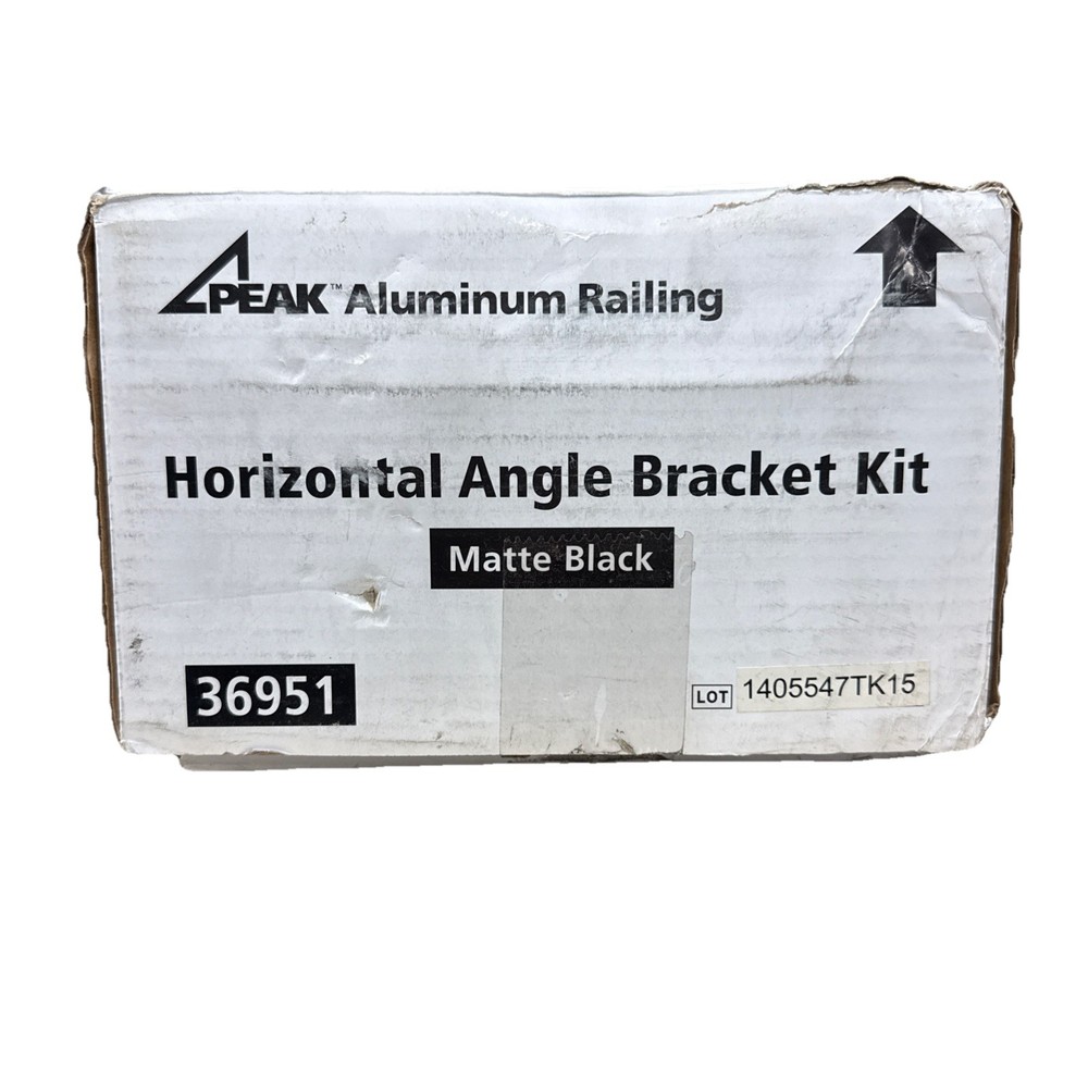 PEAK Aluminum Railing - horizontal angle Bracket Kit - 6 Pack  - #36951