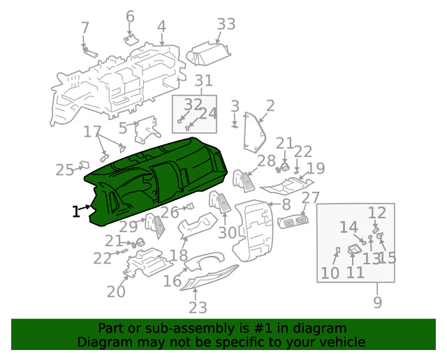 Genuine GM Upper Cover 25746872