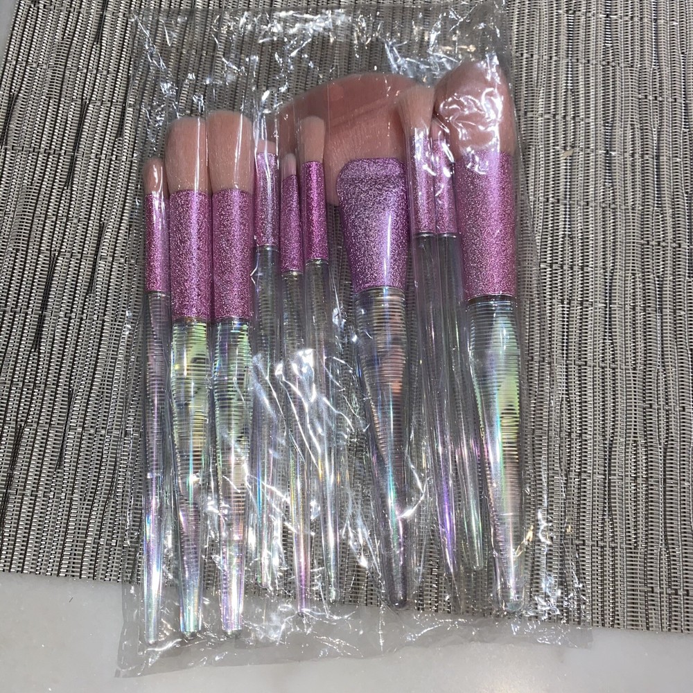Holographic 10 Piece Brush Set