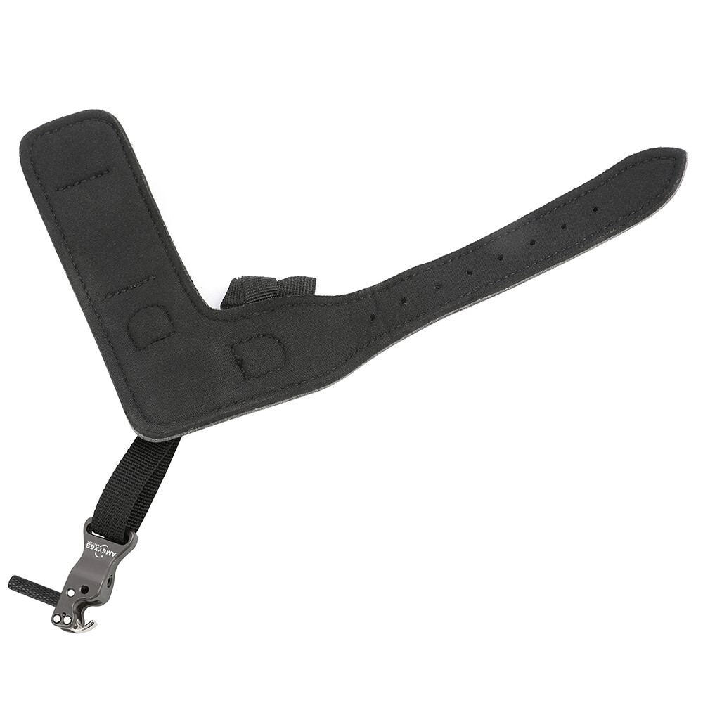 Compound Bow Wrist Release Aids Strap Caliper Trigger Adjustable Archery Hunting