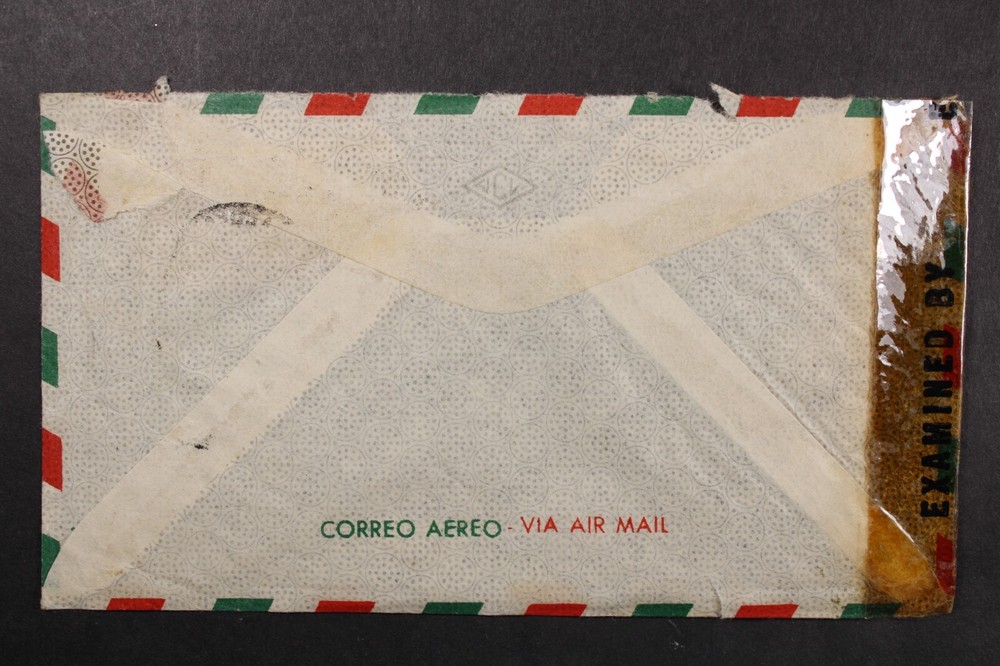 Mexico 1944 Censor Cover - Merida - J14829