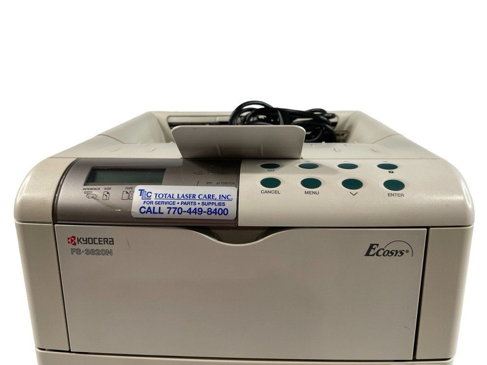 Kyocera FS-3820N Workgroup Laser Printer- Parts
