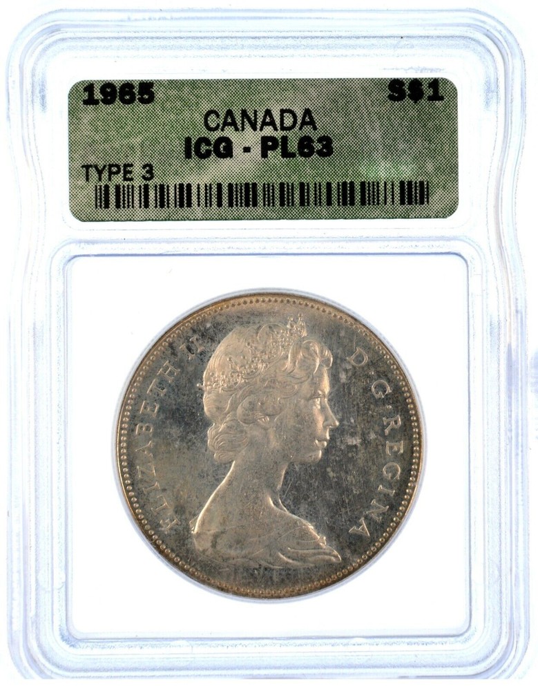 Canada 1965 $1 ICG PL63 Type 3