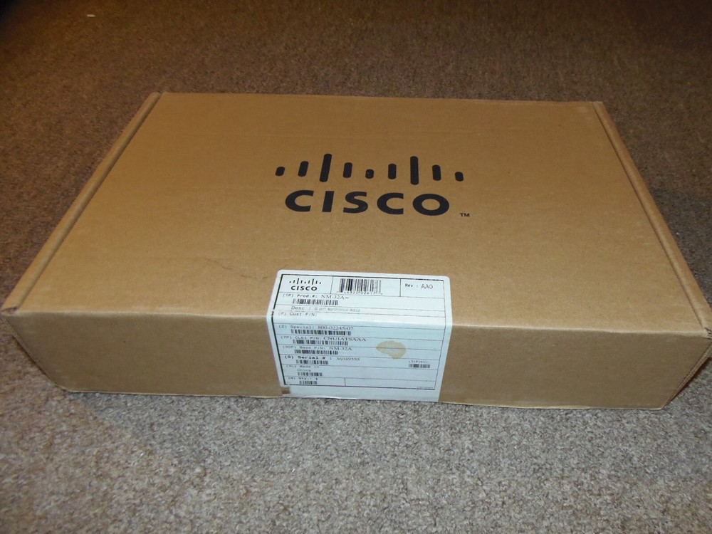 New Sealed CISCO NM-32A  32-PORT ASYNCHRONOUS Network Module