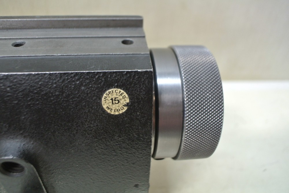Weldon 200 Sharpening Fixture W/ Tooling & Box. VGC. Nice Machine Shop Mill Tool