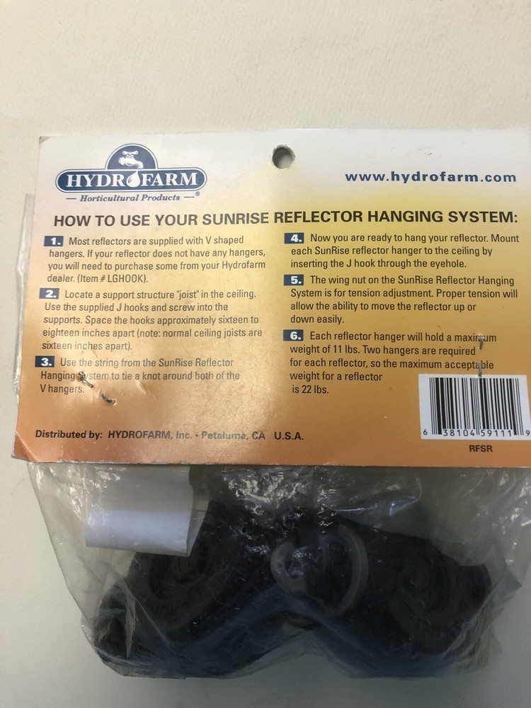 Sunrise Reflector Hanging System