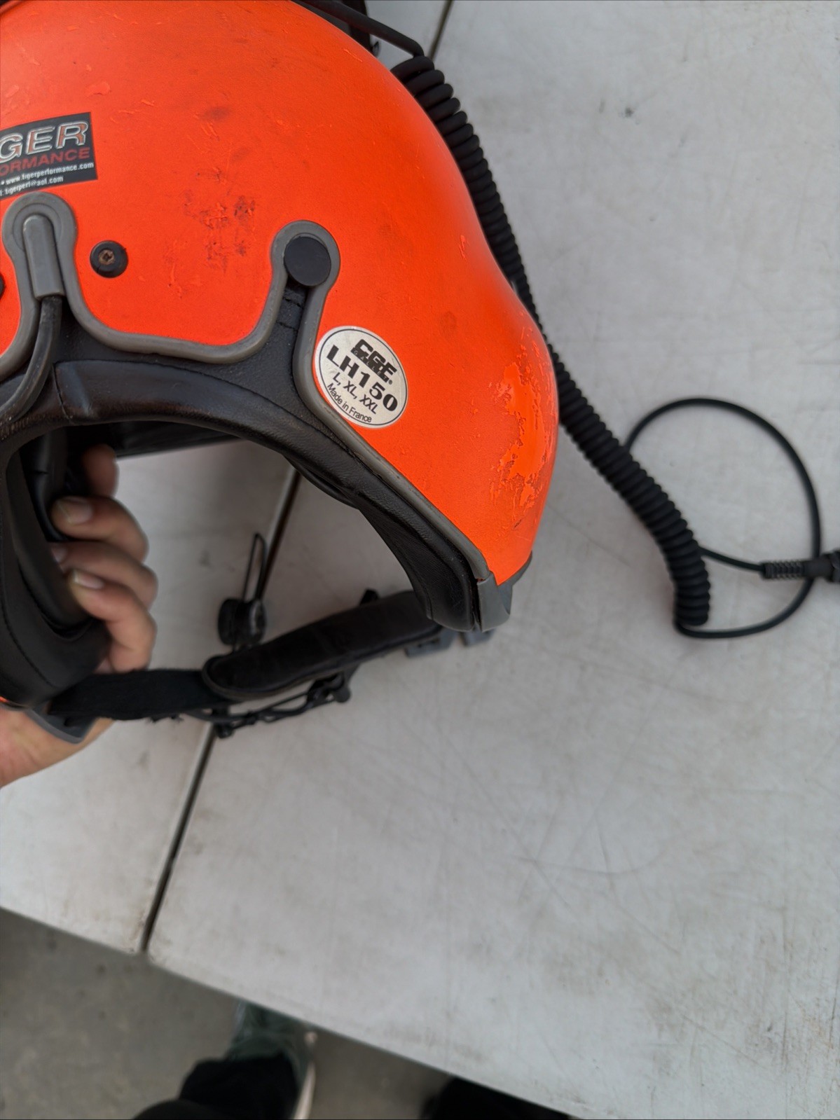 MSA Gallet LH150 Helicopter Helmet NVG - Untested