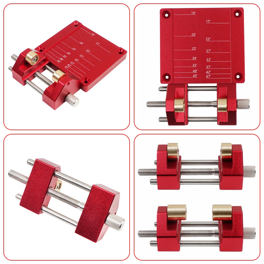 Chisel Sharpening Jig Kit, Honing Guide for 5/32"–3" Chisels, Adjustable Angle