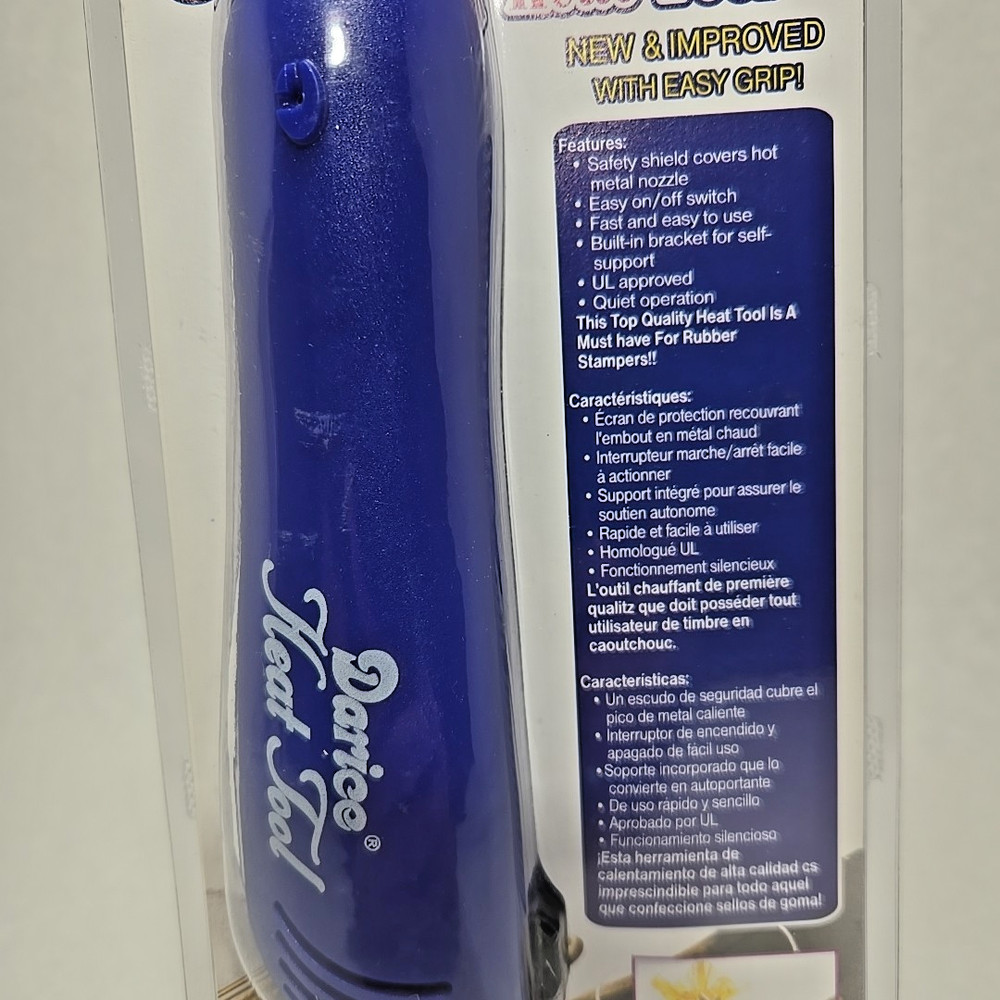 Darice Crafter's Toolbox Multi-Purpose Heat Tool With Support Bracket Easy Grip