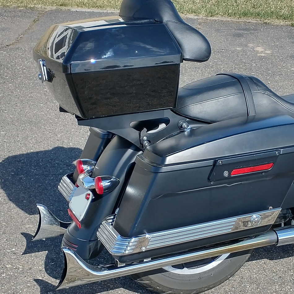 Two-up Tour Pack Pak Mount Rack Docking Hardware Kit For Harley Road Glide 09-13