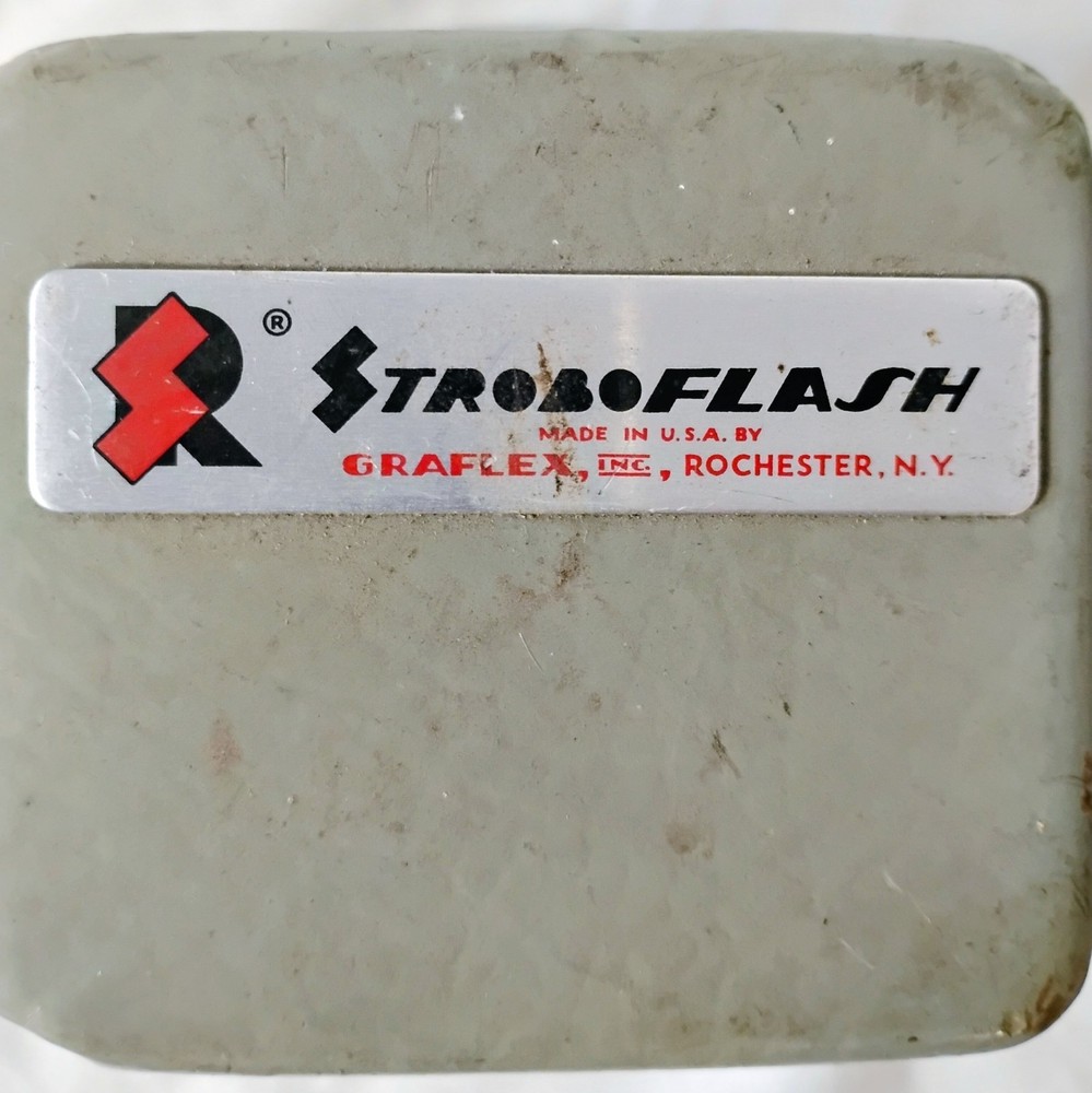 Vintage Graflex Stroboflash Portable Electronic Flash Unit for Cameras UNTESTED