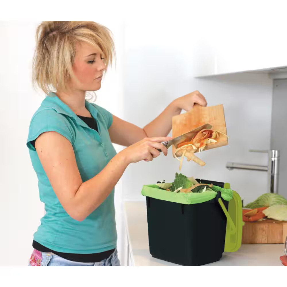 1.85 Gal. Kitchen Caddie Compost Bin