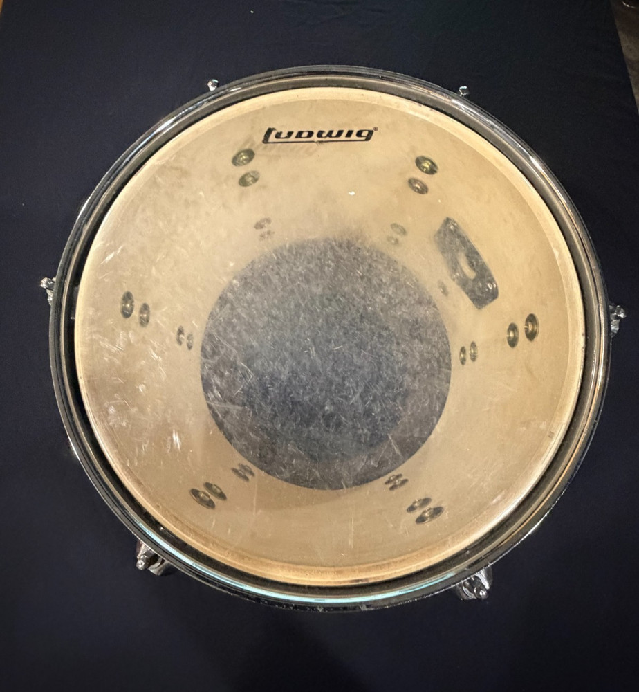 Ludwig Backbeat 10" Siver Sparkle Rack Tom Nice!
