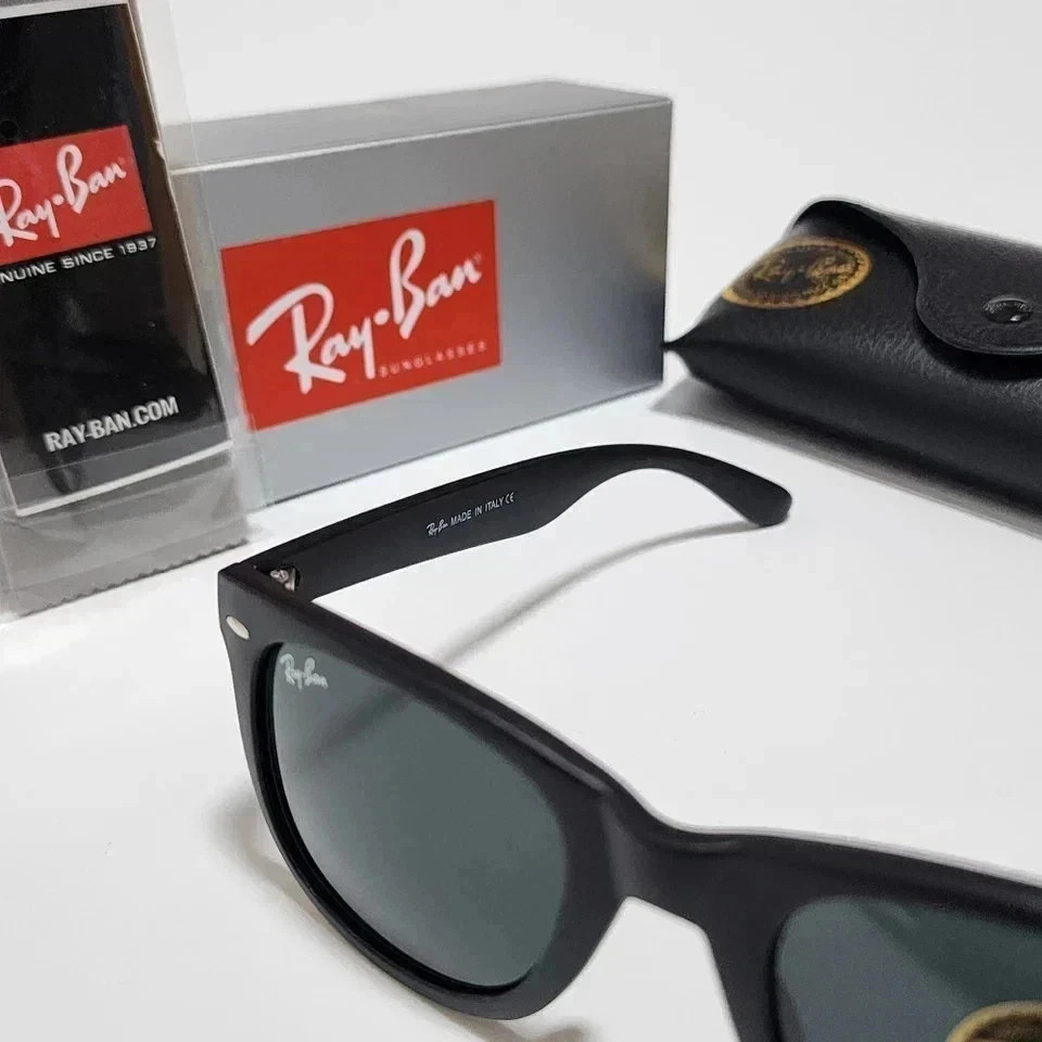 Ray-Ban 2140 Traveler Sunglasses Black Matte Frame with 50mm Gray Lenses