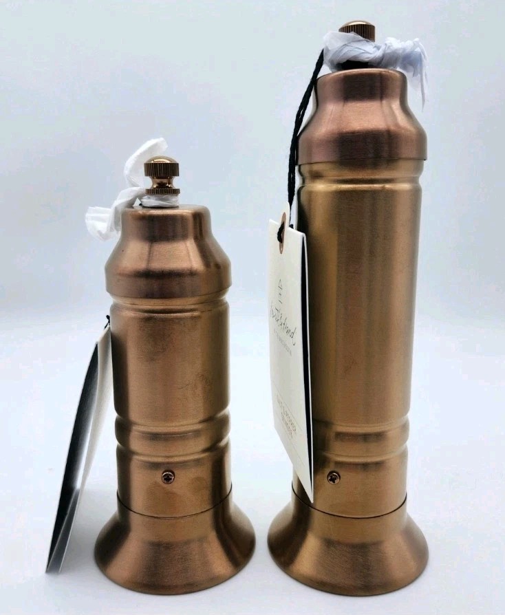 Salt & Pepper Crank Grinder Pair ▪ Copper Finish ▪︎ Hearth & Hand w/ Magnolia