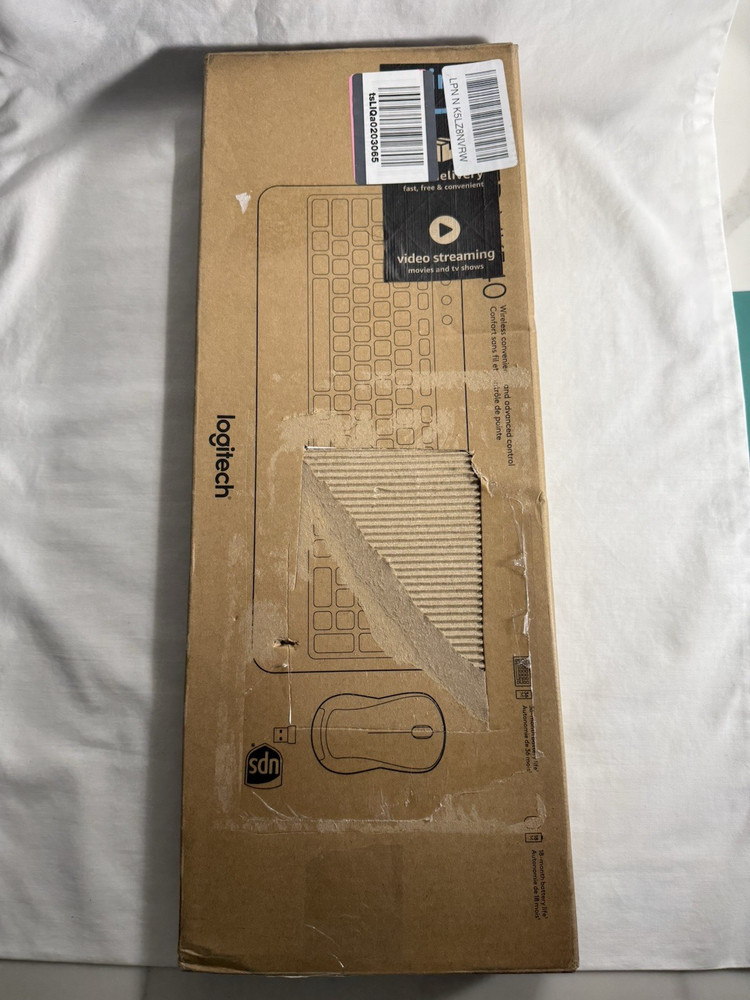 Logitech Advanced MK540 Wireless Keyboard and Mouse Combo