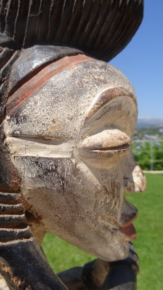 Punu Statue 62 cm Gabon African Art