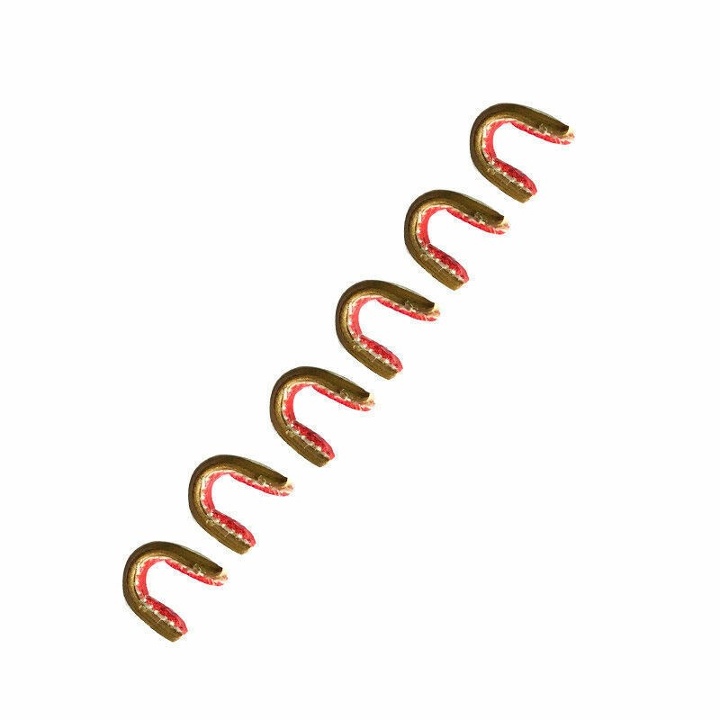 6pcs Archery Bow String Nocking Points Strings Nock Sets Brass Buckle Clip Knock