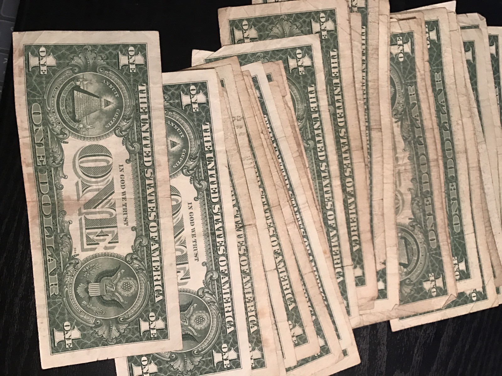 1935-1957 *LUCKY* $1 SILVER CERTIFICATE RARE BLUE ONE DOLLAR BILL LOT NOTE FRN*