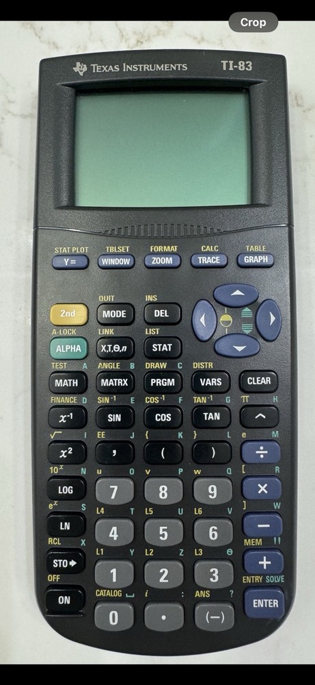 Texas Instruments TI-83 Handheld Graphing Calculator
