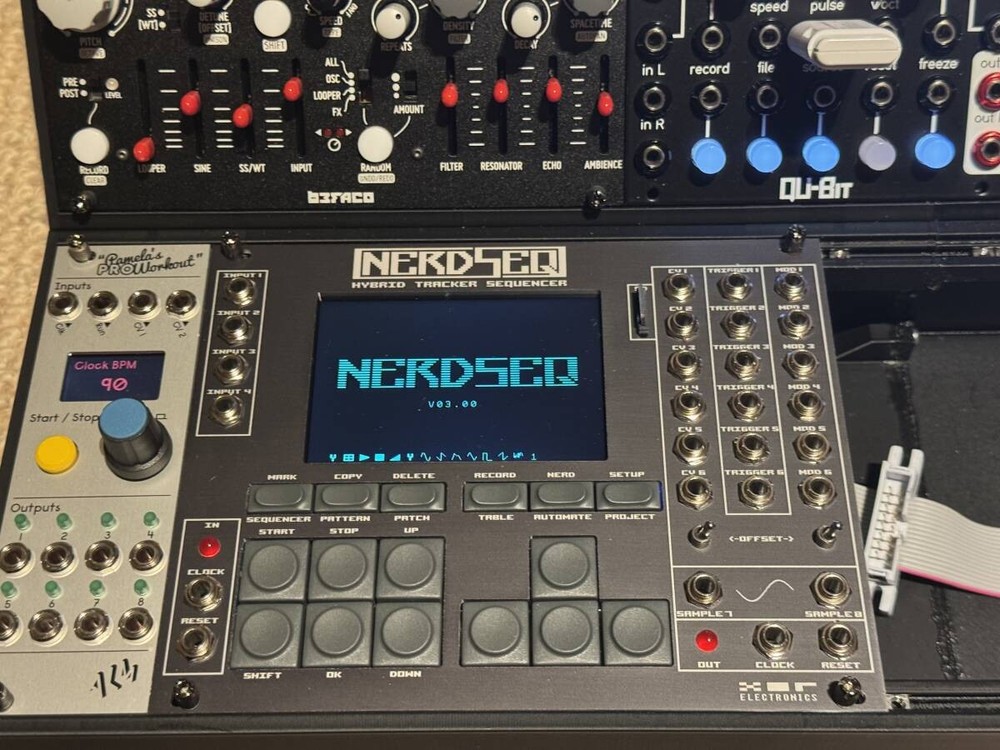 XOR Electronics NerdSeq Eurorack Modular Synthesizer