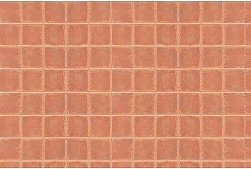 JTP Square Tile 2 Pack 3/16 - Model Scratch Building Plastic Sheet - S Scale