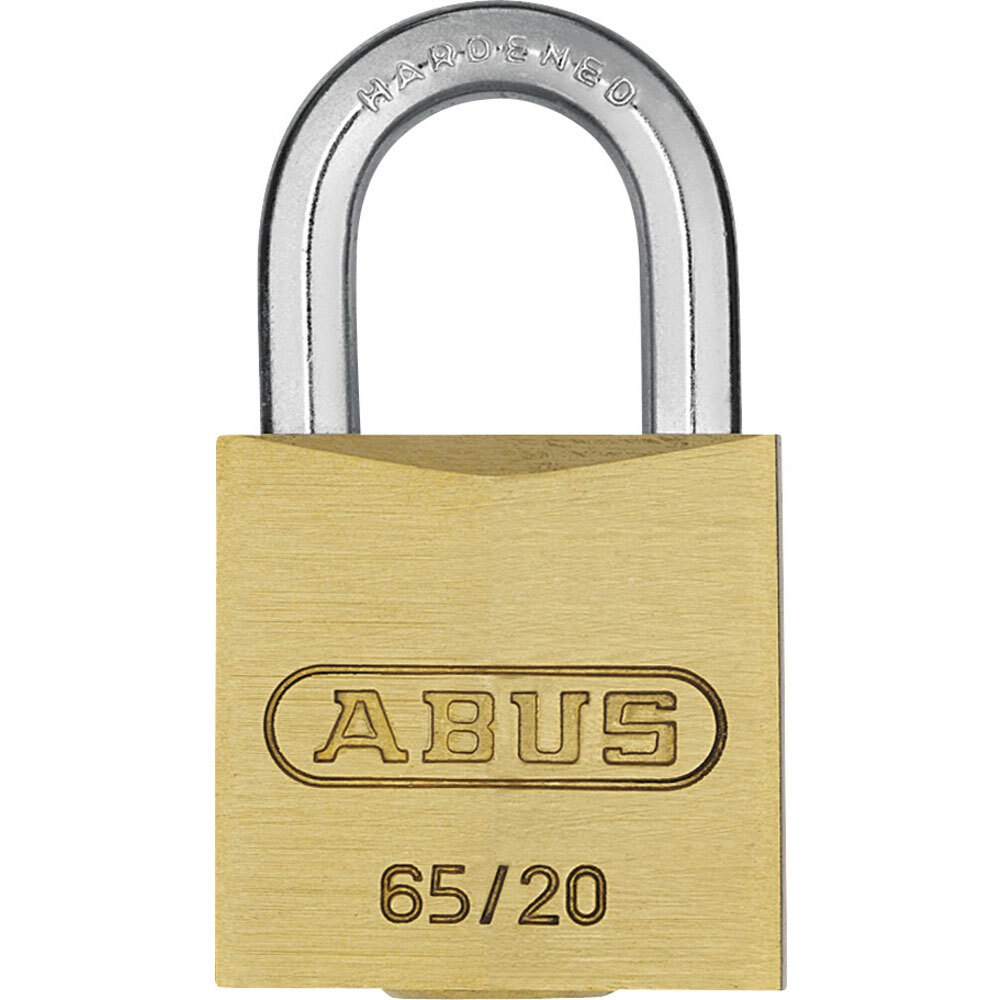 Abus 65/20mm Brass Padlock (65-20)