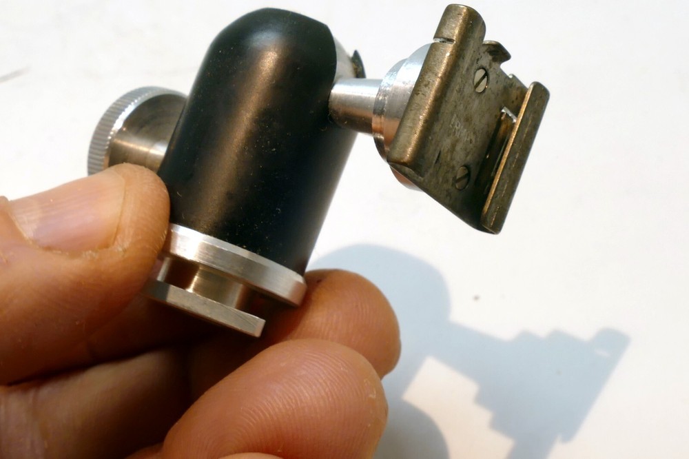 ✅ PRAZISION GERMAN SMALL BALL & SOCKET TRIPOD HEAD FOR FLASH SLAVE