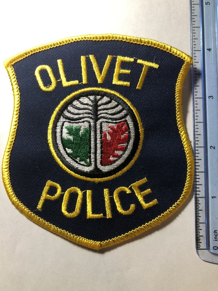 Olivet Michigan Police Patch ~ Style 3
