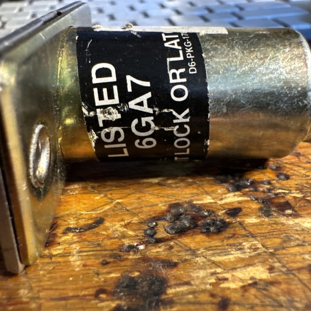 Kaba SimplexD6-PKG-1781 1995 1/2" Floating Front Throw Latch 2-3/4" Backset 6GA7