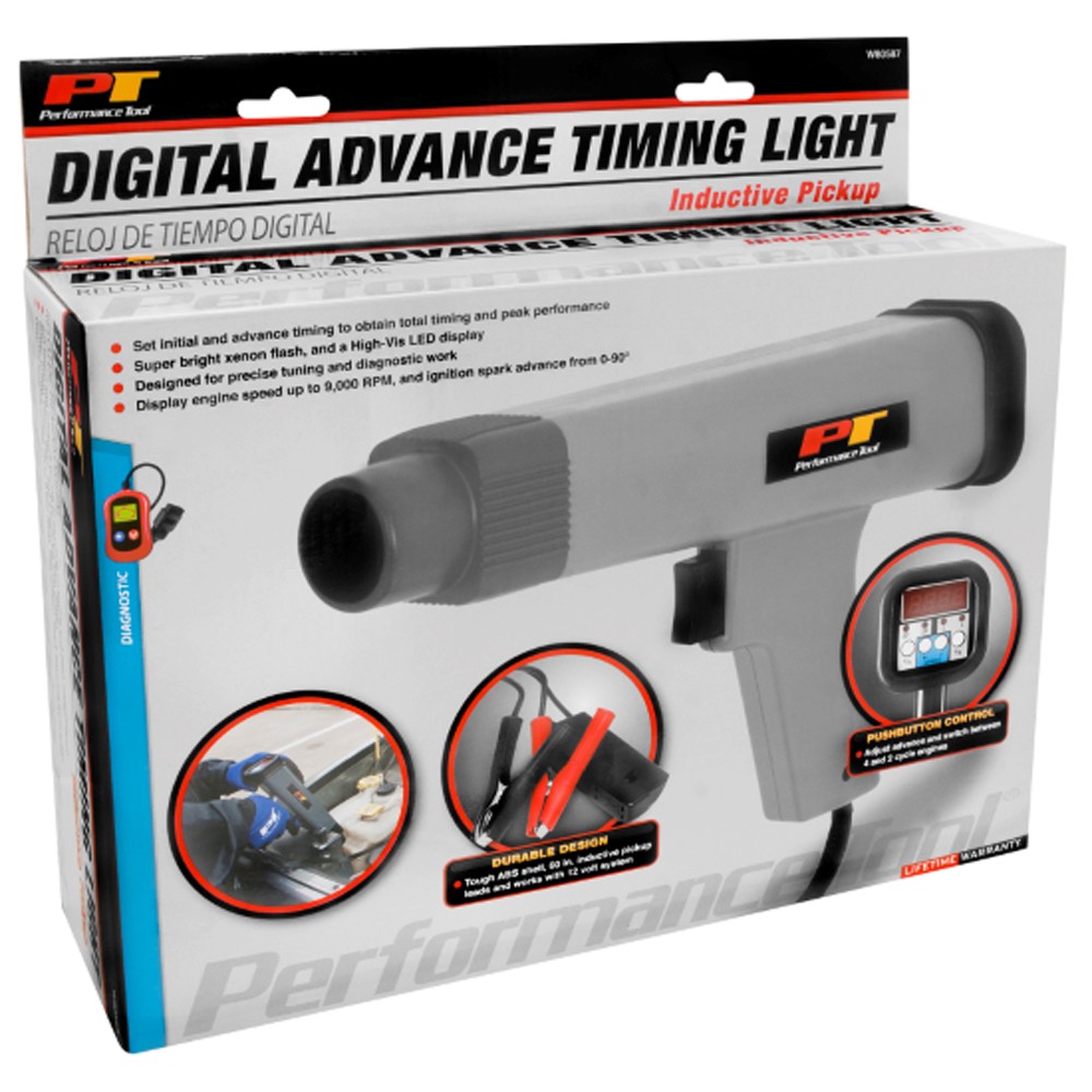Performance Tool Digital Advance Timing Light