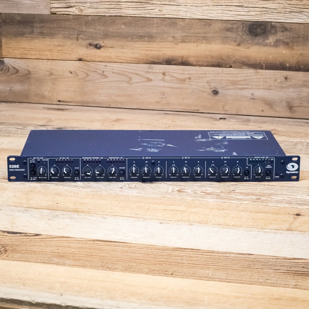 Symetrix 528E Voice Processor Channel Strip Vocal Enhancer 528-E U269247