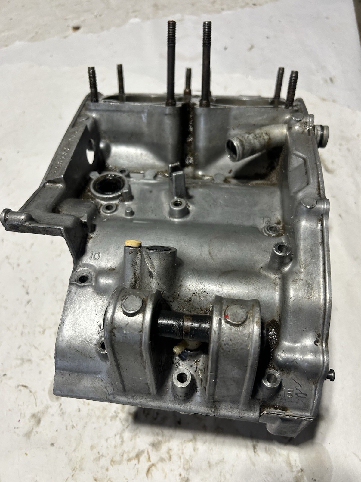 1987 - 2006 Yamaha Banshee Yfz350 Engine Motor Crankcase Bottom End Block Set